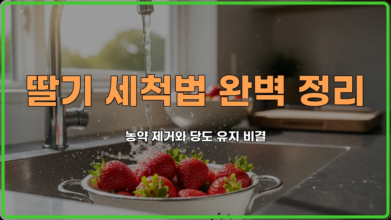 잔류농약제거