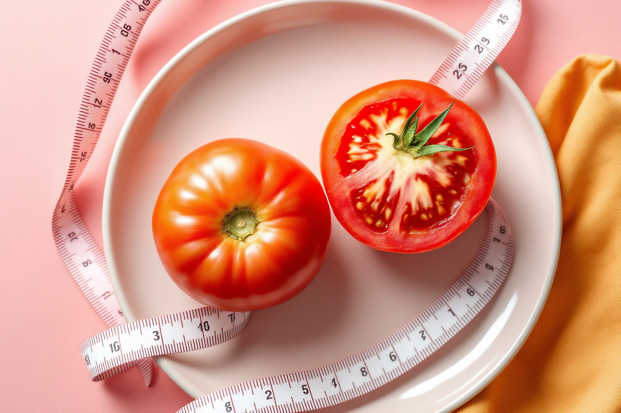 토마토 적당량 섭취 하라는 권고 이미지