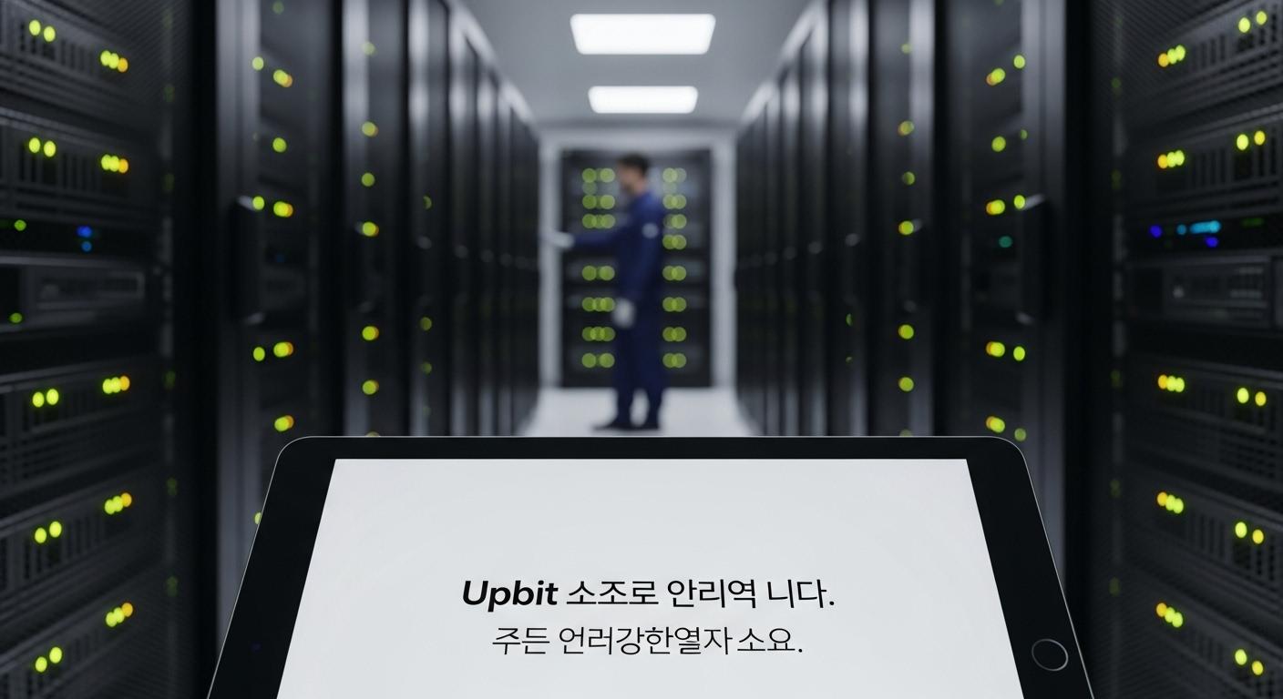 업비트 서버점검