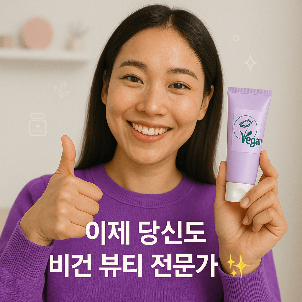 비건 인증 화장품 완전 정복: 라벨 읽고 똑똑하게 소비하는 법