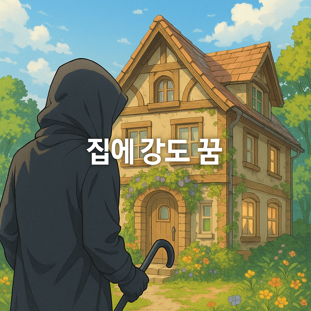 집에 강도 꿈 해몽