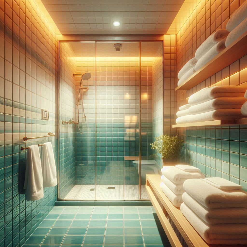 피부,체형관리 샵 배경