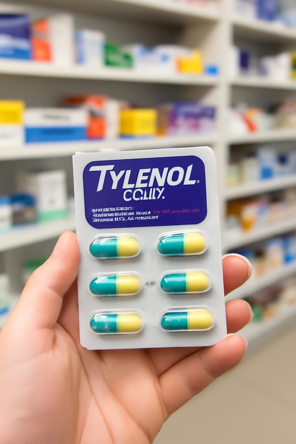 중학생 타이레놀 콜드