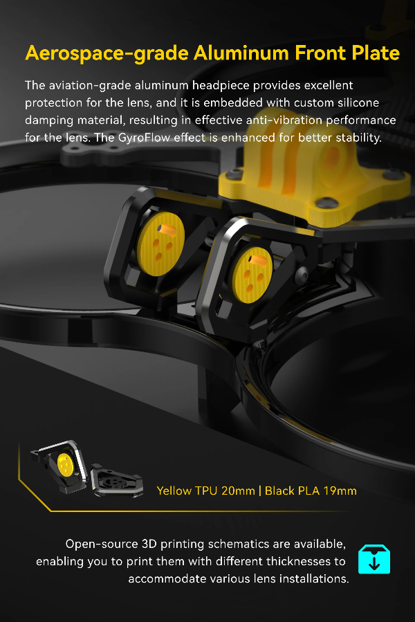 3.5 인치 FPV드론 프레임