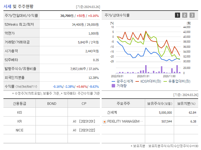 광주신세계_기업개요