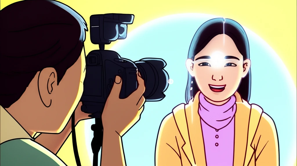 스팟측광 활용한 역광 인물 사진과 입..