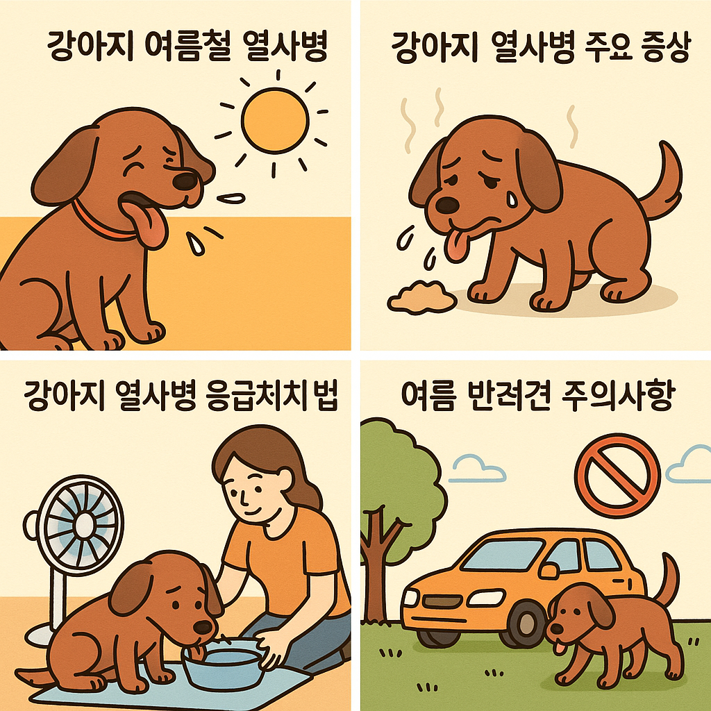 강아지 열사병 예방