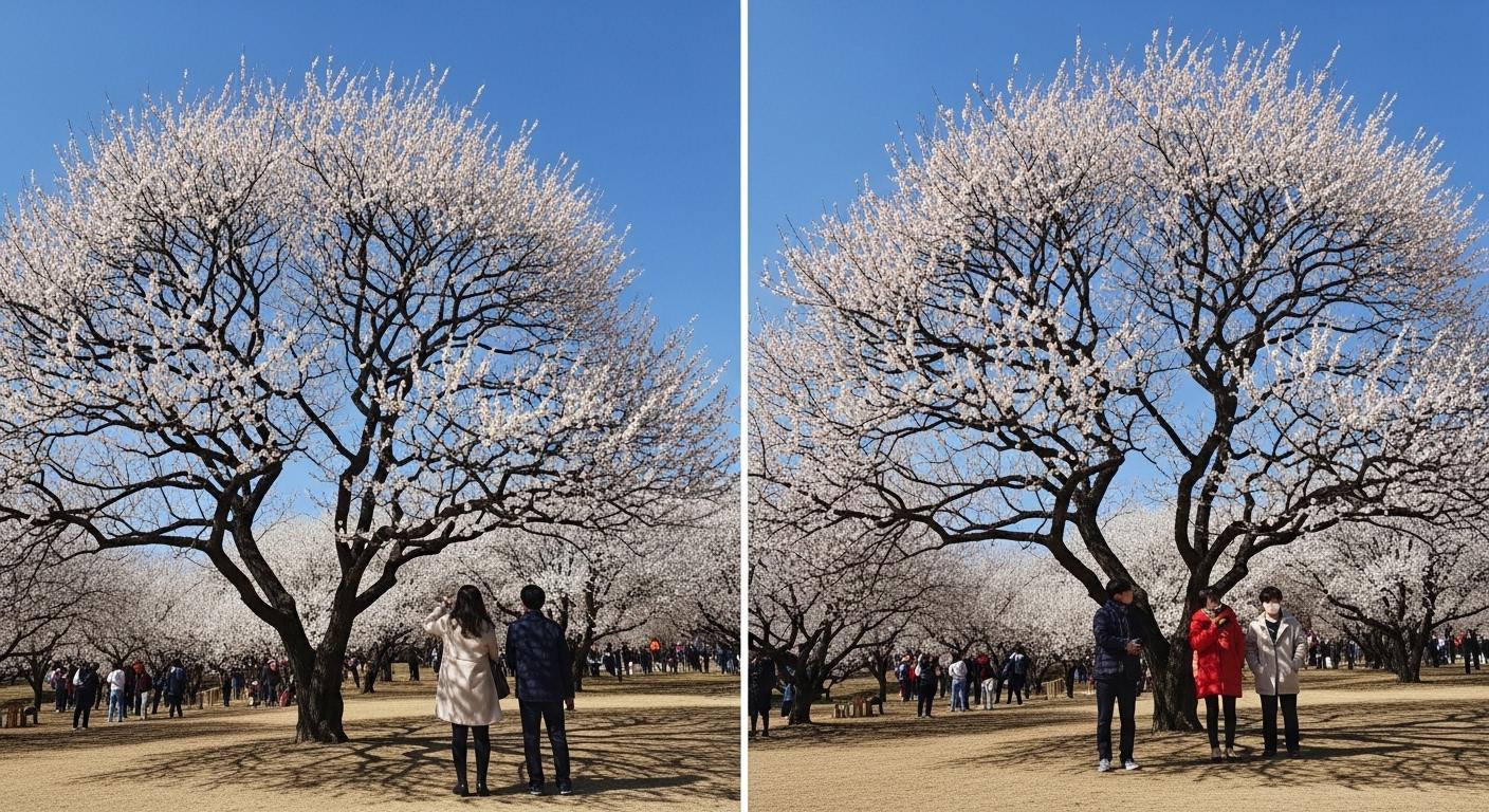 봄을 알리는 매화