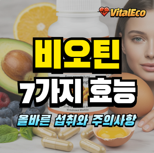비오틴 효능 알아보기