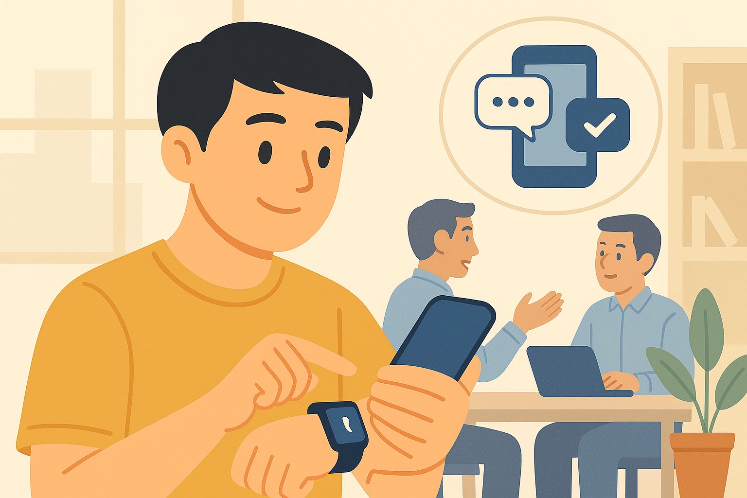 챗GPT와 스마트워치 연동 콘텐츠: 텍스트 예측 기능 활용