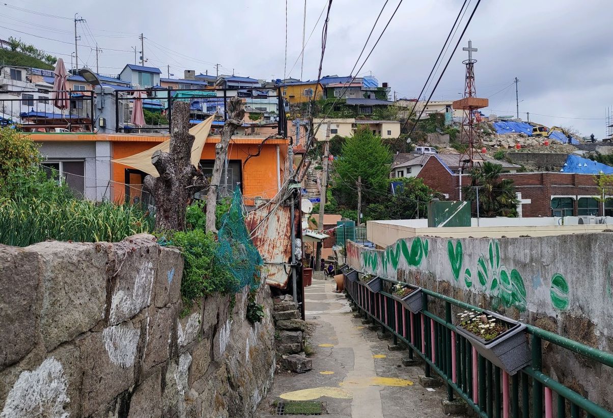 서산동 시화골목길