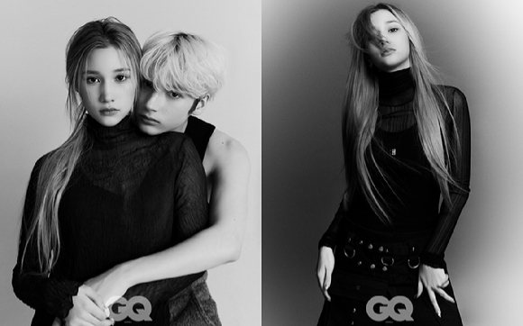 휴닝카이&#44; 휴닝바히에 화보 갈무리 [사진=GQ코리아]