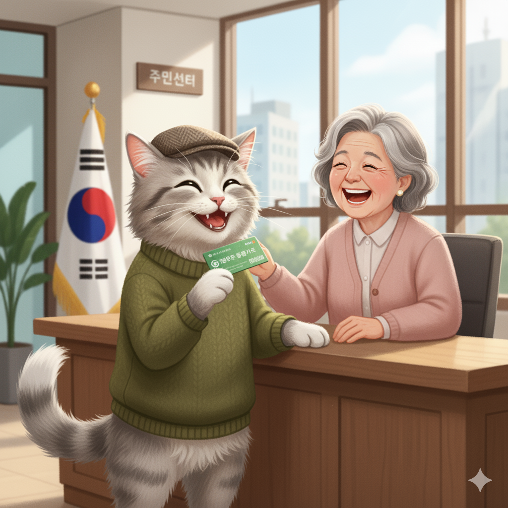 경로우대 혜택: 노인 교통카드 발급으로 지하철 무료 이용 시작