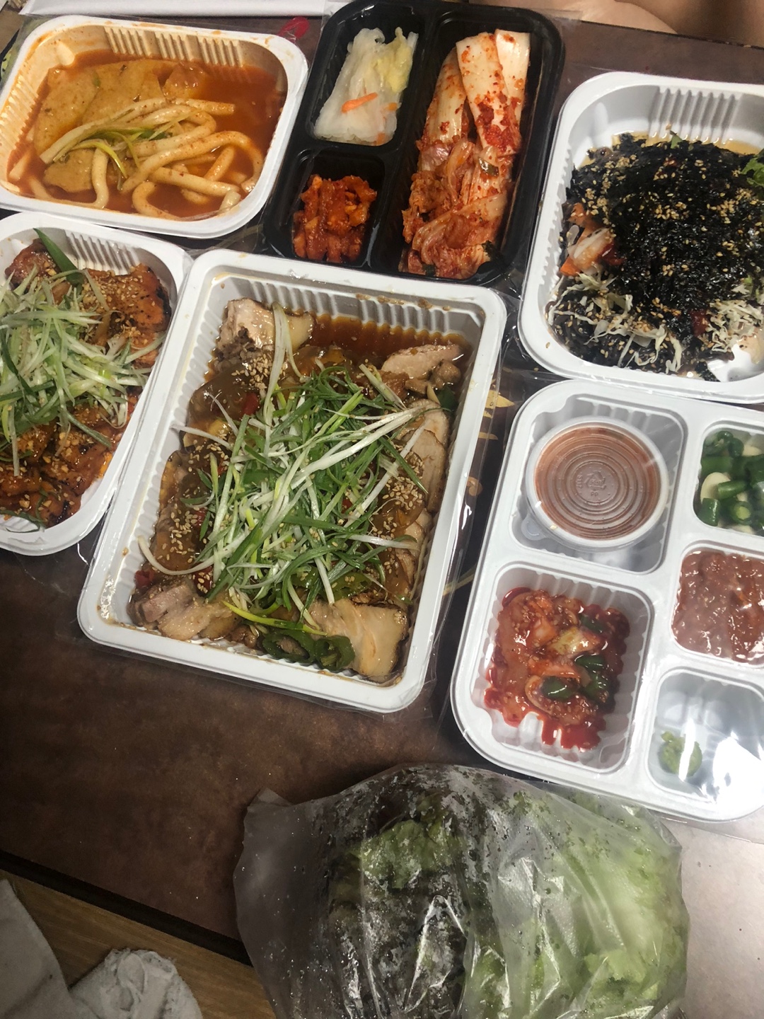 배달로 시켜먹은 누들보쌈1