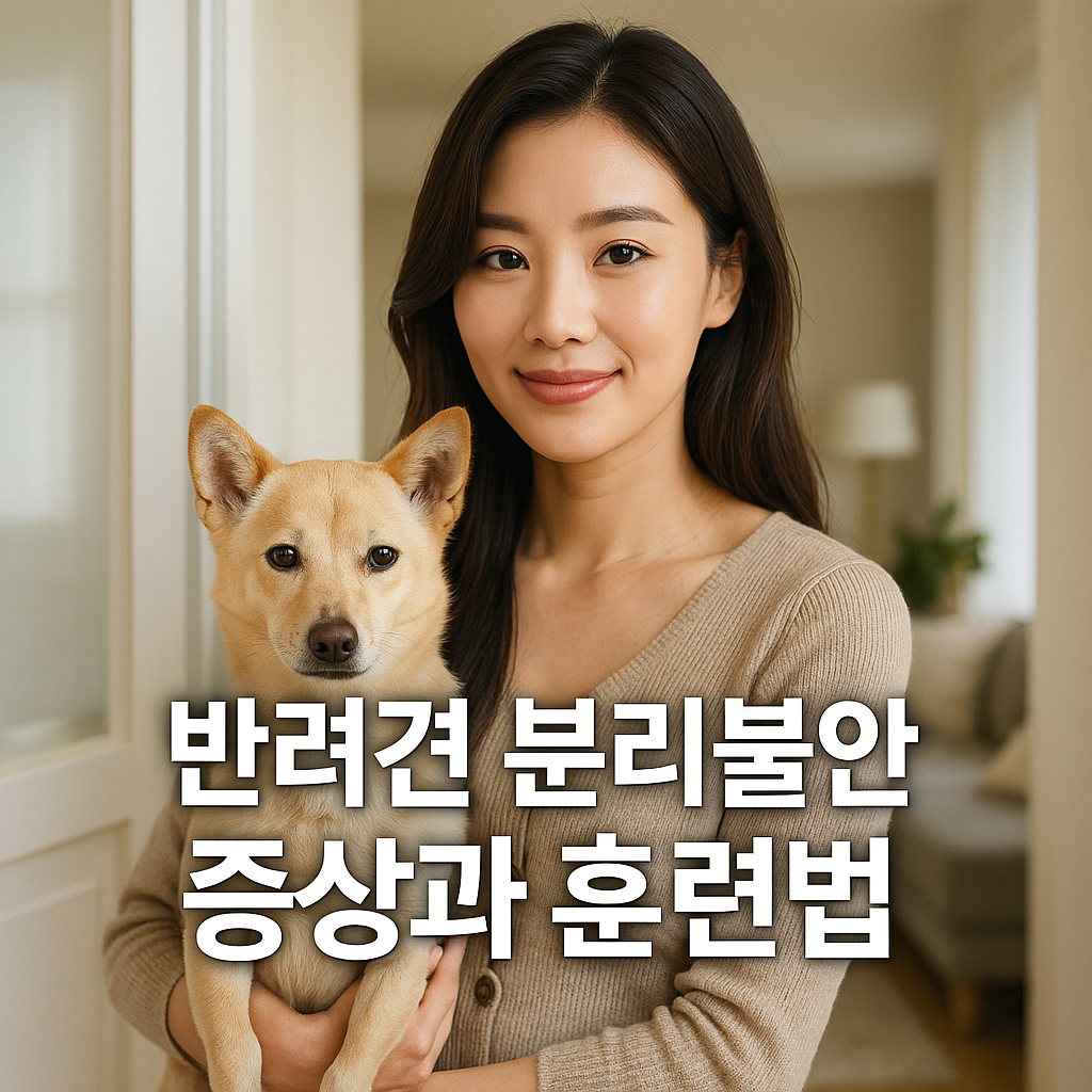 반려견 분리불안 증상과 훈련법 A to Z