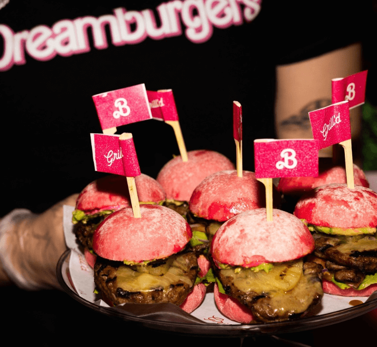 바비 핑크 버거 그릴디