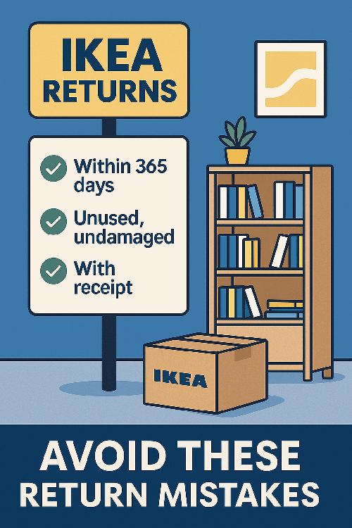 이케아 반품, 이렇게 안 하면 &lsquo;절대&rsquo; 환불 못 받습니다!｜반드시 알아야 할 반품 절차와 실수 유형