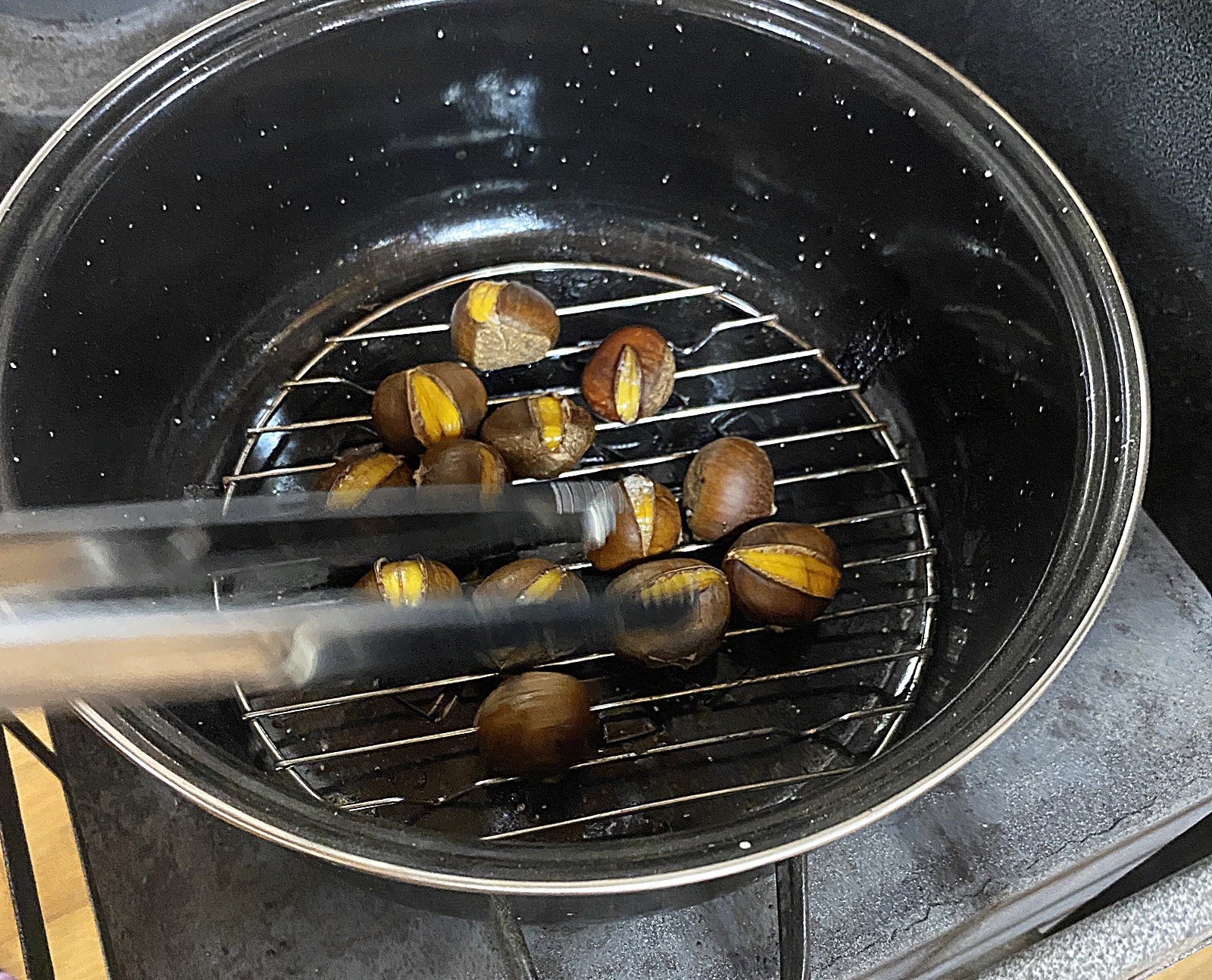 약단밤 직화냄비 군밤 3