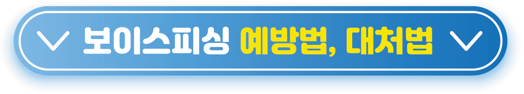 보이스피싱 예방법 더 알아보기