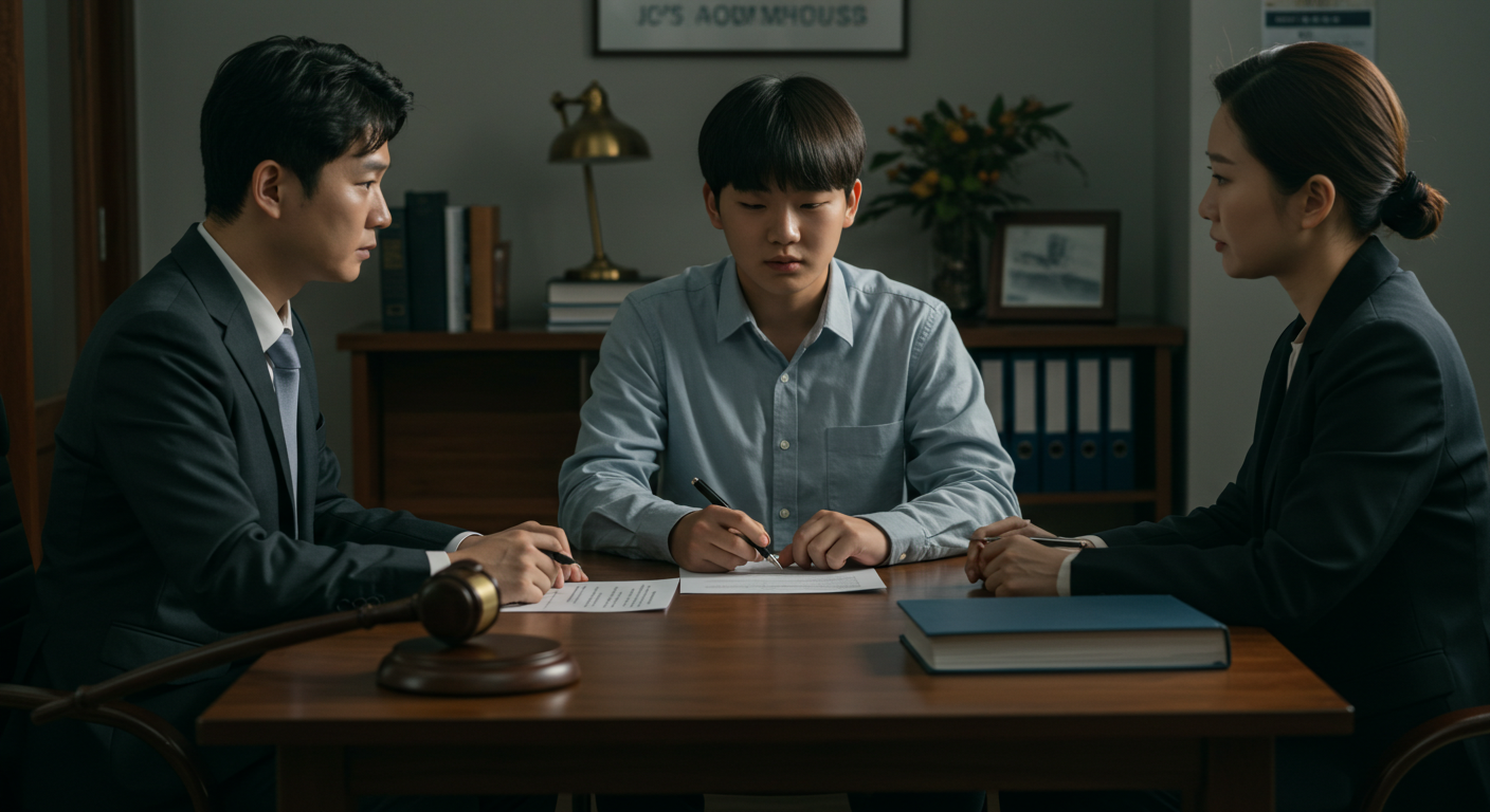 미성년자 피의자, 부모 통보, 형사 절차