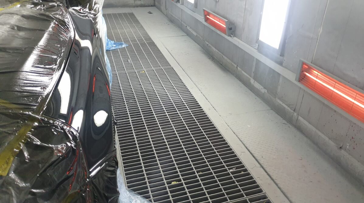 인천 판금도색 - 열처리 중