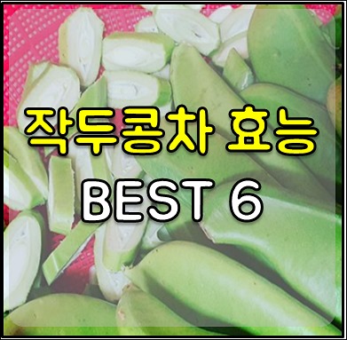 작두콩차 효능-1