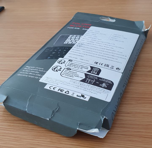 휴대용 접이식 무선 키패드 접이식 미니 무선 키보드