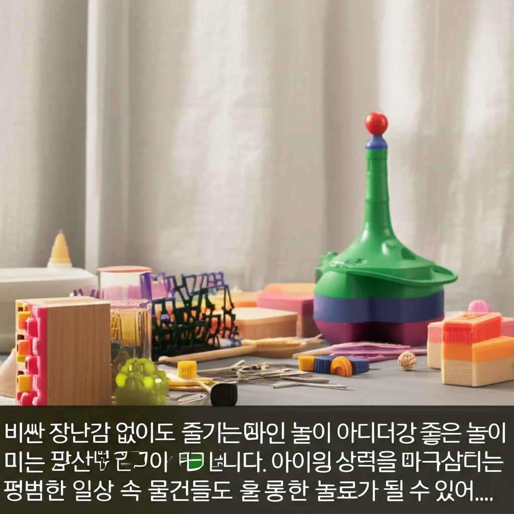 창의력 쑥쑥! 비싼 장난감 대신 활용..