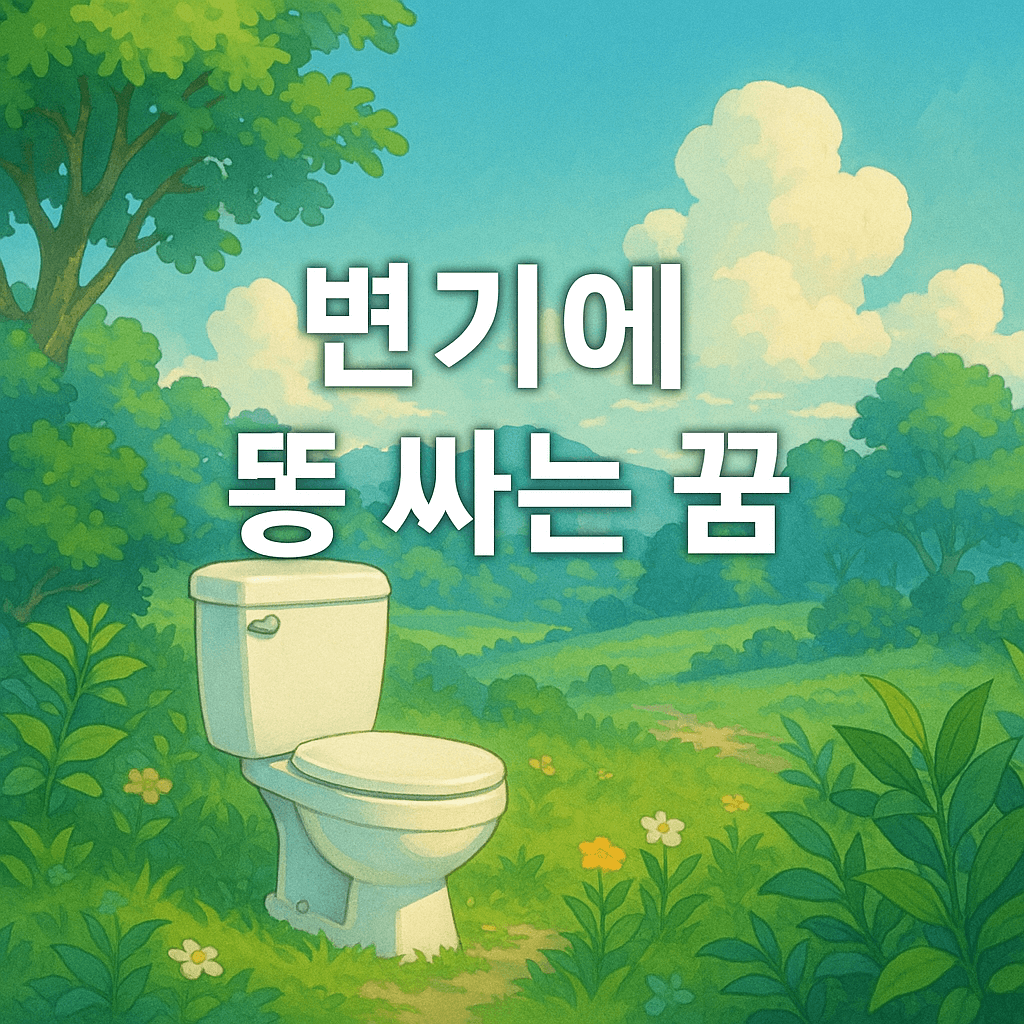 변기에 똥 싸는 꿈 해몽