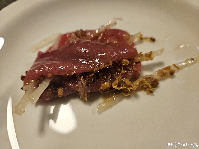 강남역 아올 한우 카르파치오