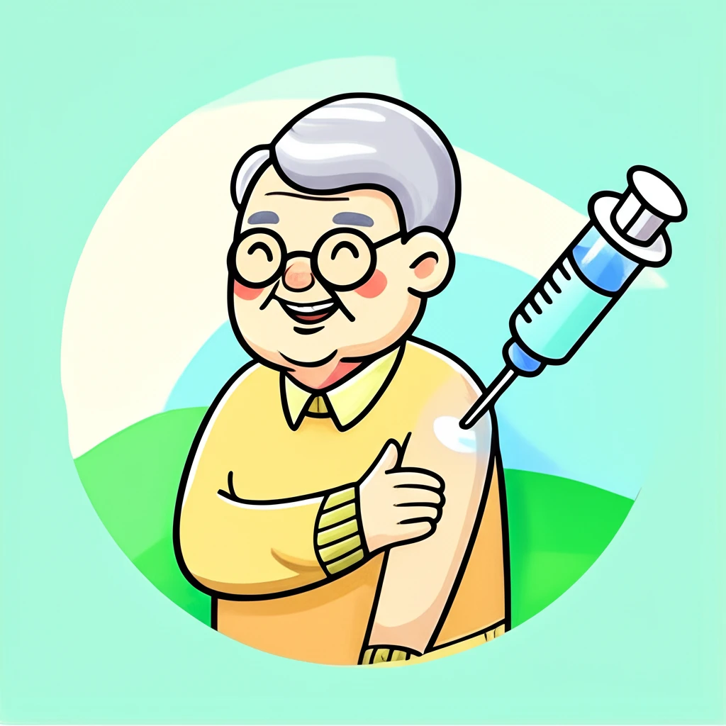 65세 이상 폐렴구균 예방 접종 절차..