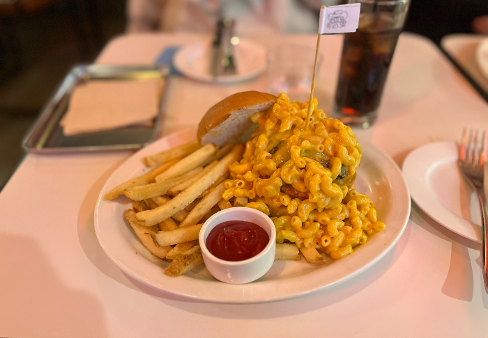 맥앤 치즈 버거 세트