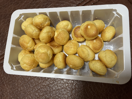 홈런볼-커스터드크림-내용물