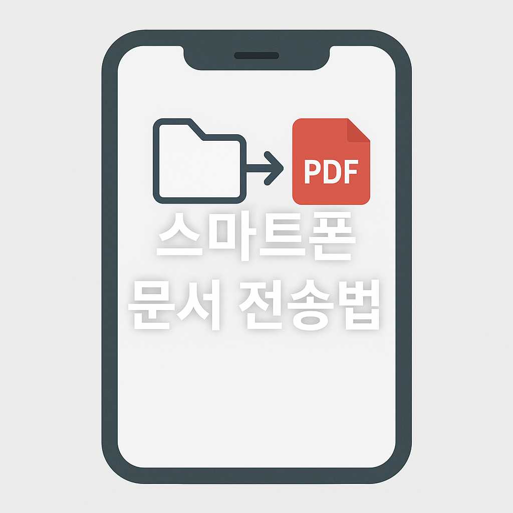 스마트폰으로 문서 전송, 10초면 끝! 가장 쉬운 방법 총정리📱📄