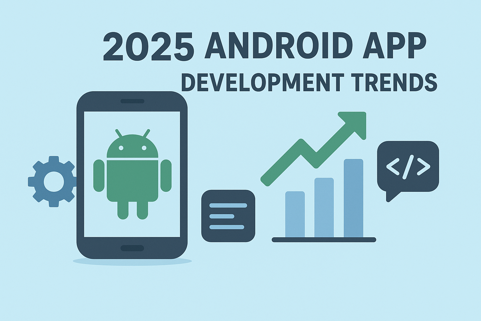 2025년 안드로이드 앱 만들기 트렌드 이미지