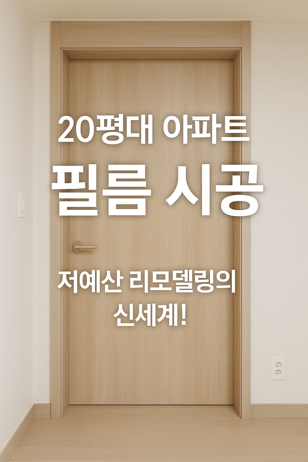 인테리어 필름 시공에 대한 설명