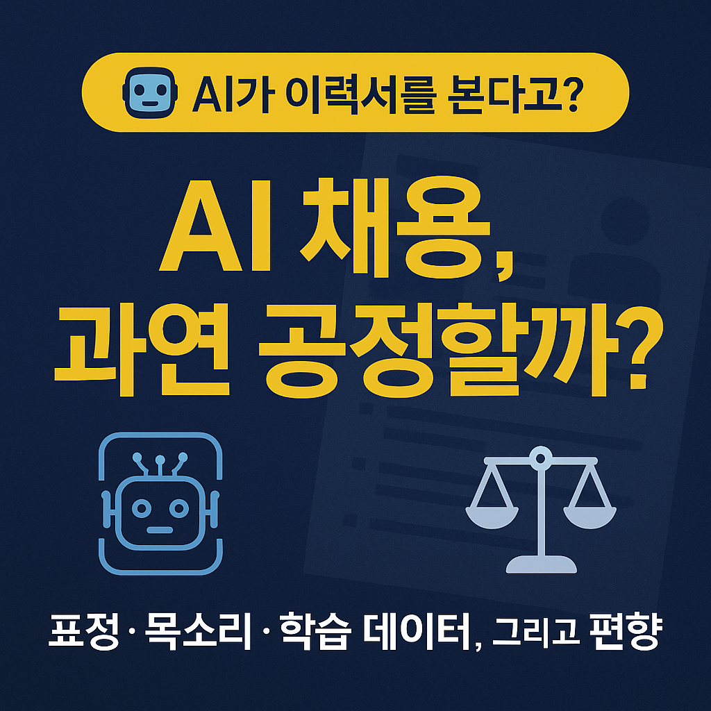 AI 채용 시스템, 과연 공정한가? – 2025년 인공지능 면접의 진실