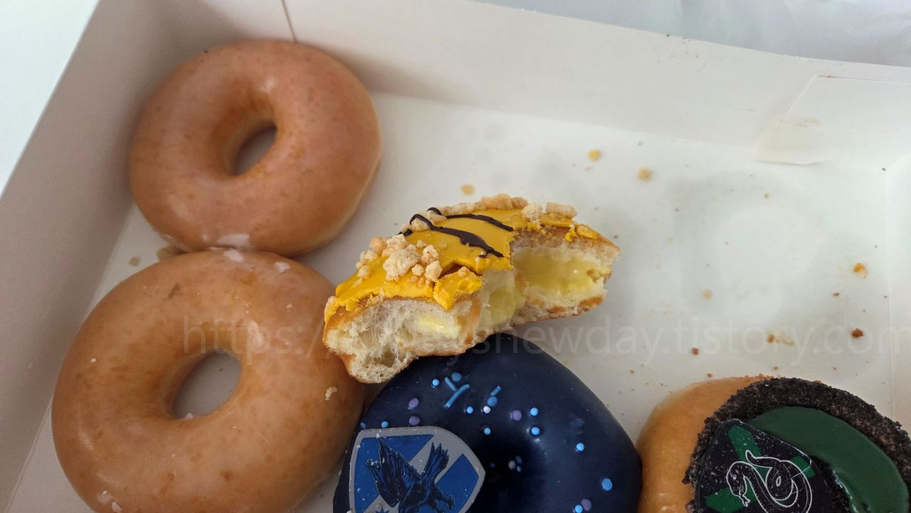 크리스피도넛 해리포터 콜라보 세트 후기