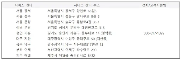 테슬라 서비스센터