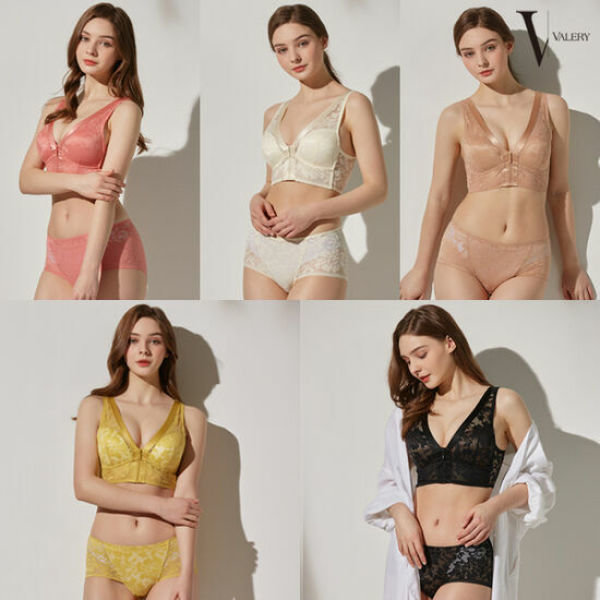 21년신상 발레리 지퍼 브라팬티 5세트 총 10종