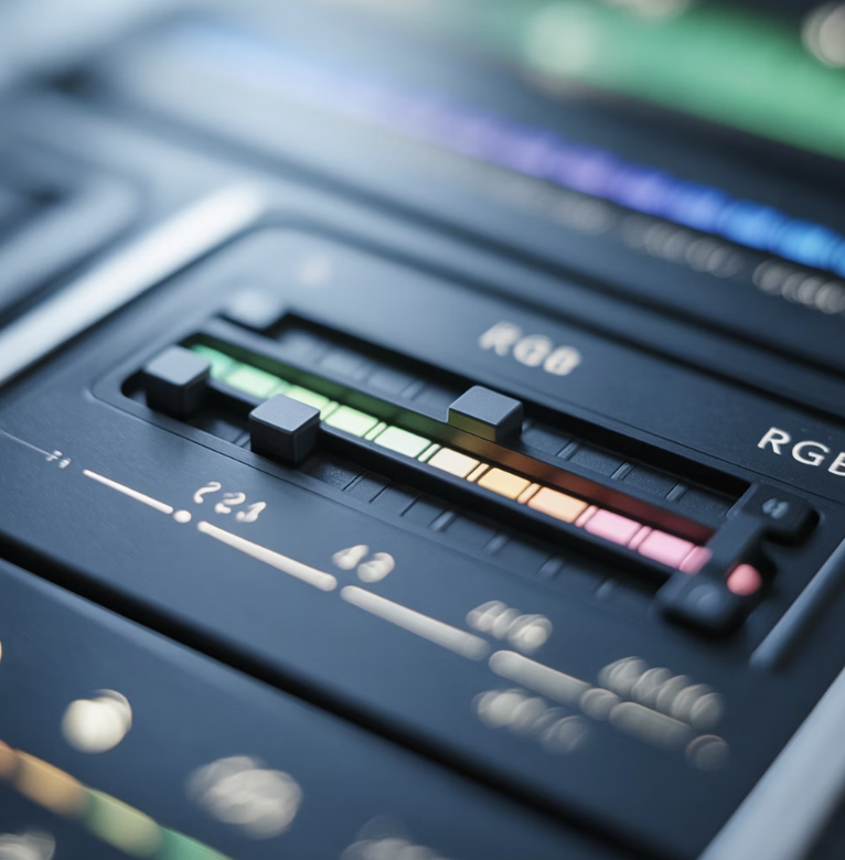 빨강, 녹색, 파랑 슬라이더와의 씨름