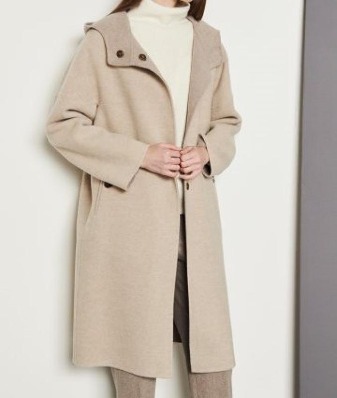 아이잗바바 핸드메이드 후드 코트 BLAA0CT07