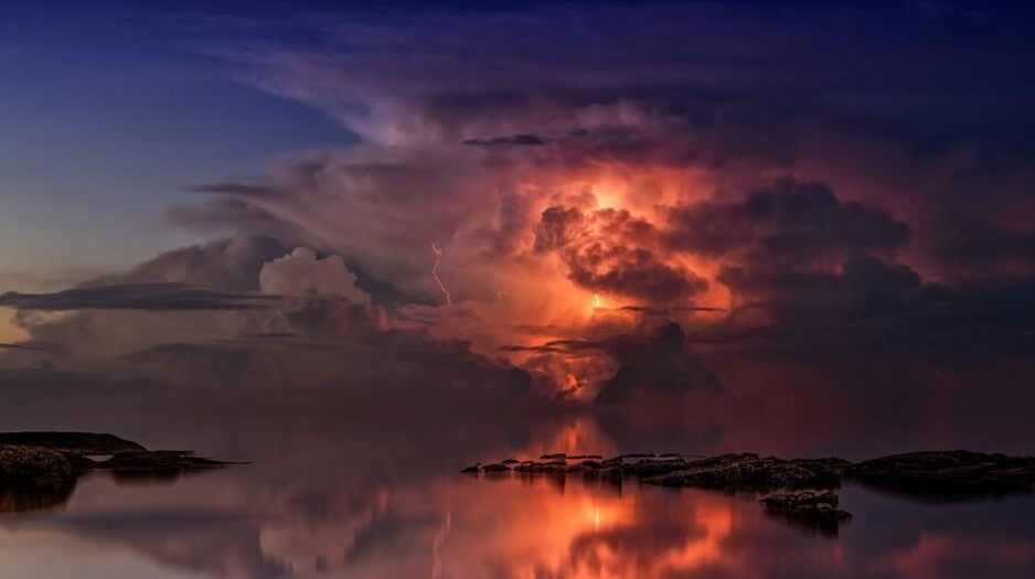 천둥소리에놀라서떨고있는꿈