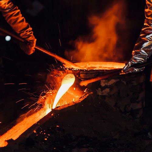 화극금 - 금제련하기