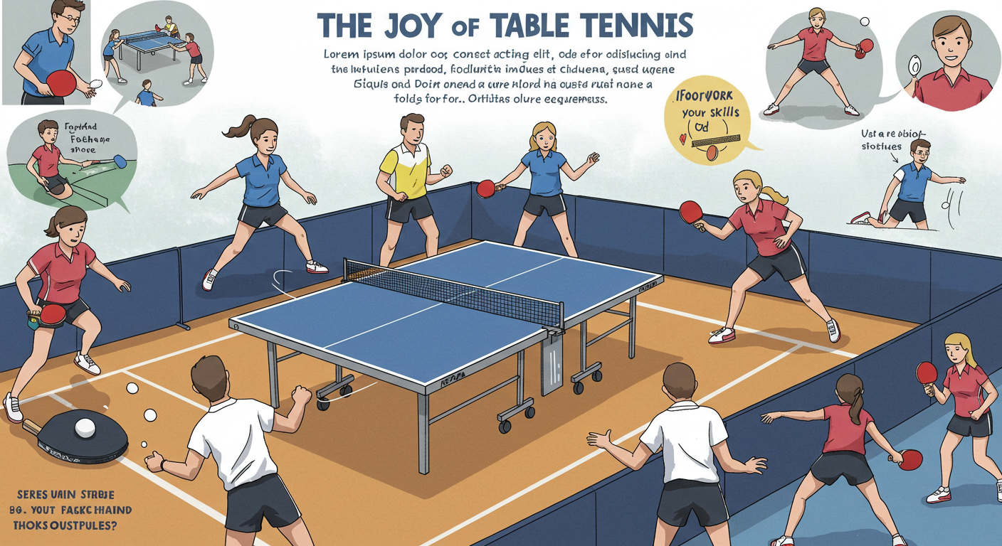 🏓 탁구의 즐거움: 실력 향상을 위한 연습 방법