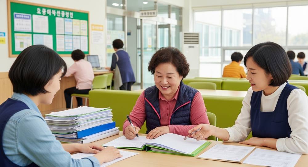 고유가 피해보상금 신청하는 사진