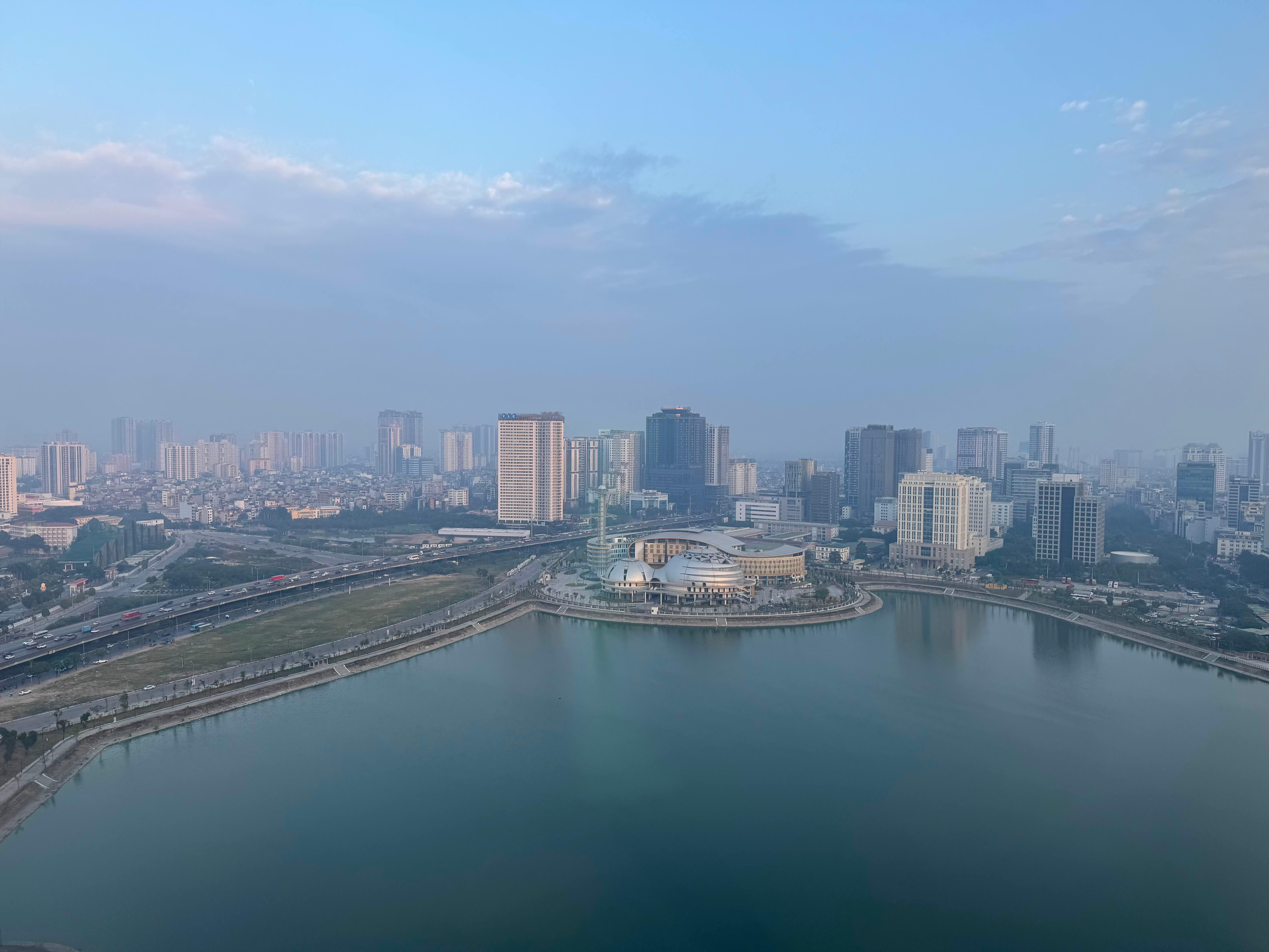 숙소에서 바라본 외부 전경 사진