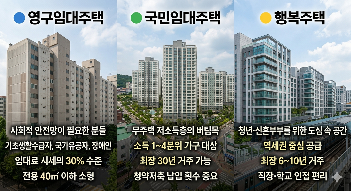 공공임대 유형