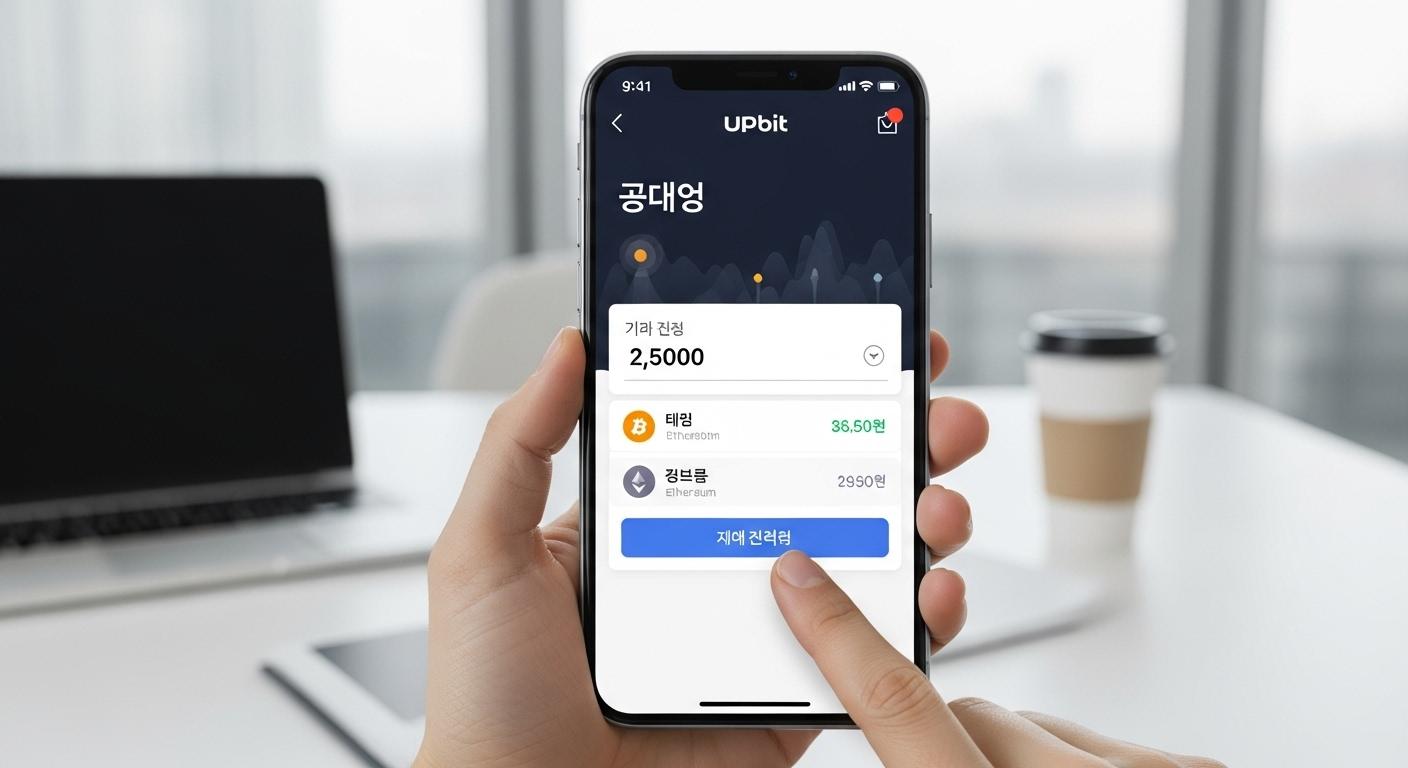 업비트 출금방법