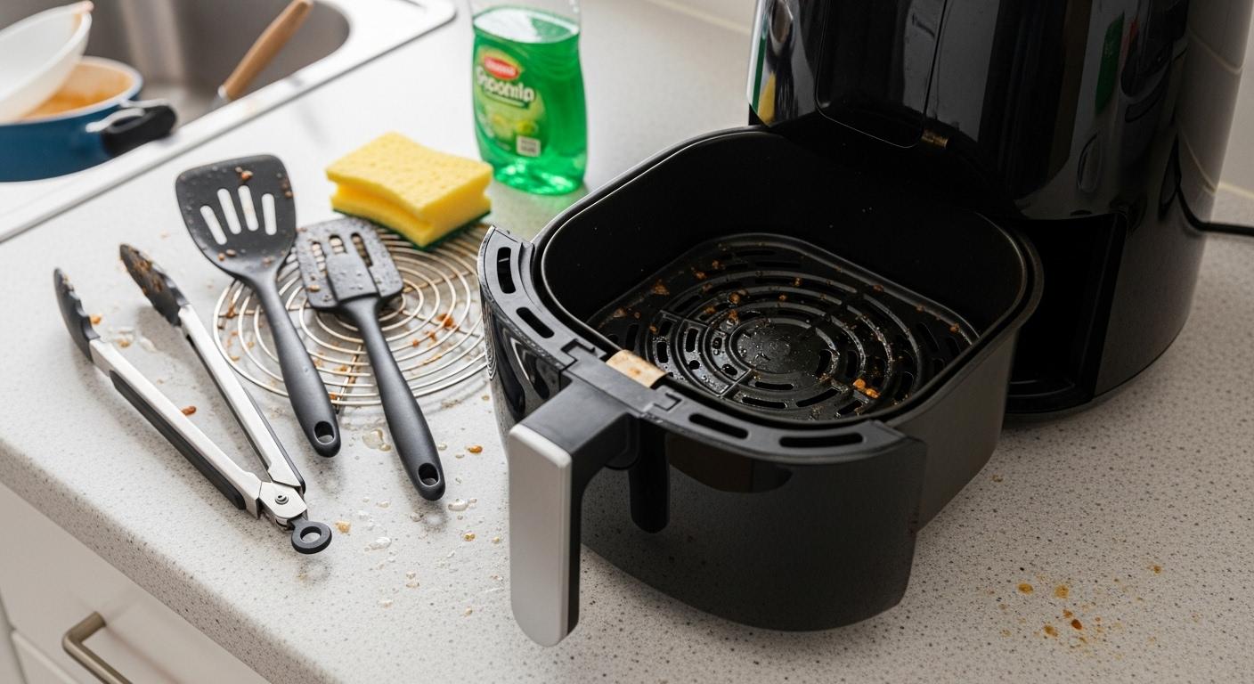 세척 귀찮음 에어프라이어 장단점